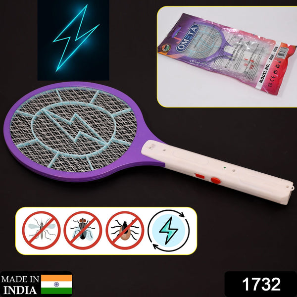 Rechargeable Mosquito Killer Racket – Electric Fly Swatter (1 Pc, Quality Assured)